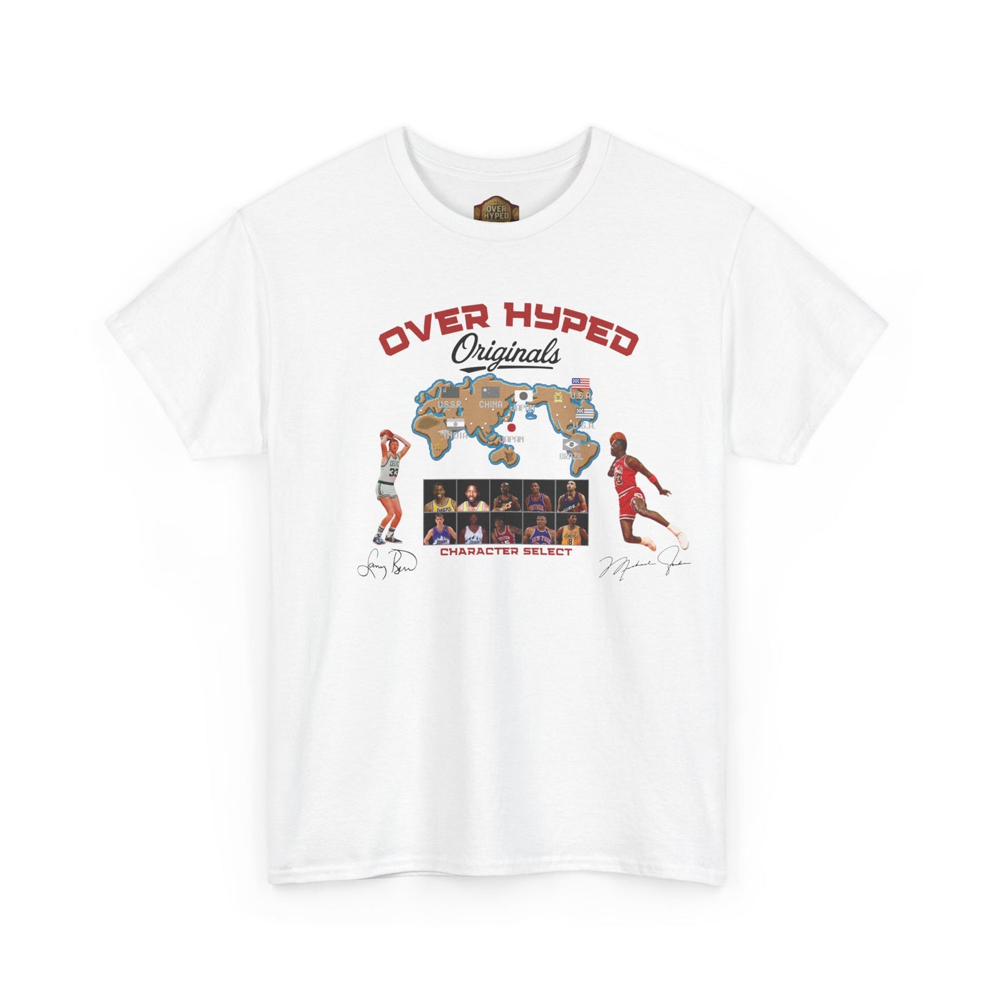 Retro 4 White Cement Character Select Shirt