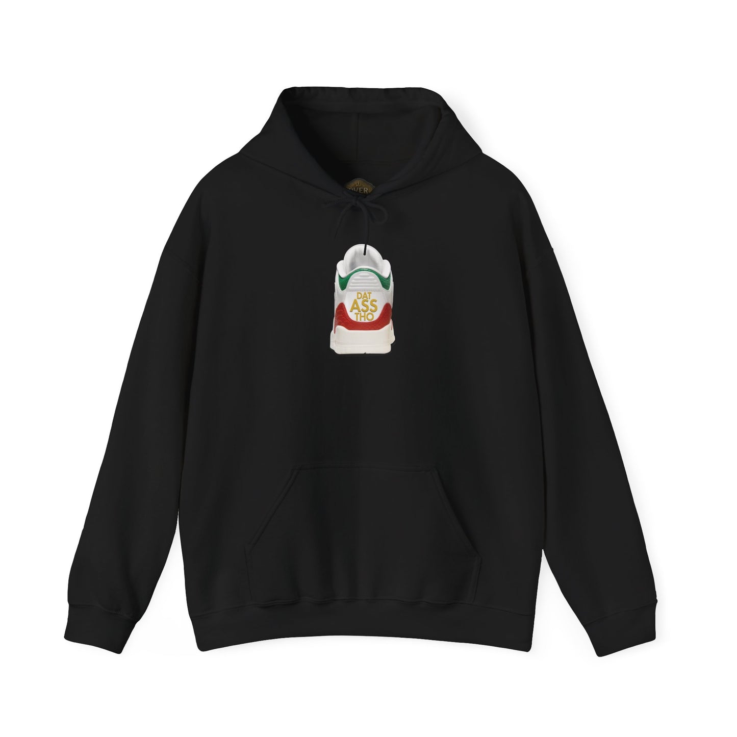 Retro 3 EL VUELO Summit White and Pine Green Hoodie - DAT ASSS THOO
