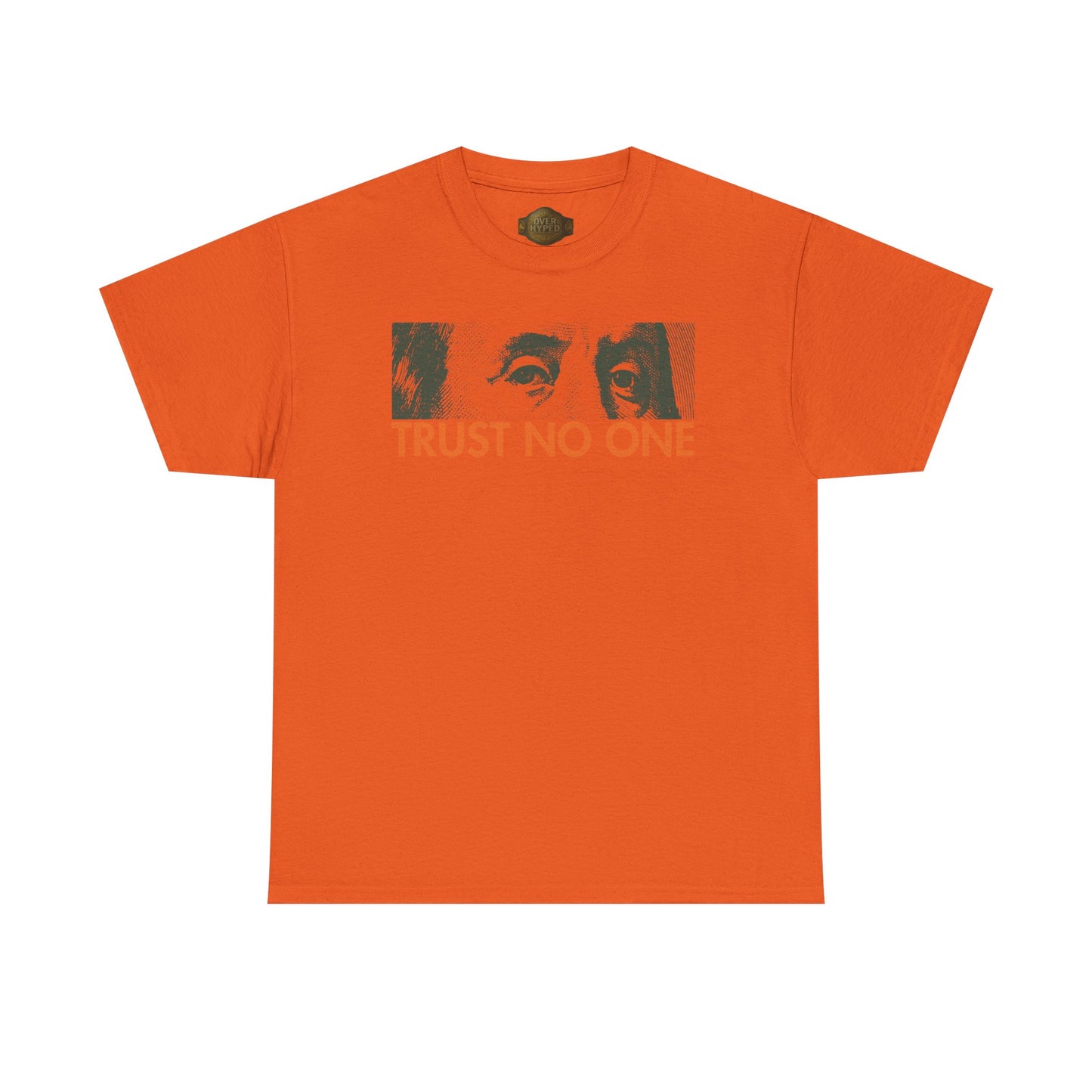 Retro 4 Deep Green and Clementine - TRUST NO ONE