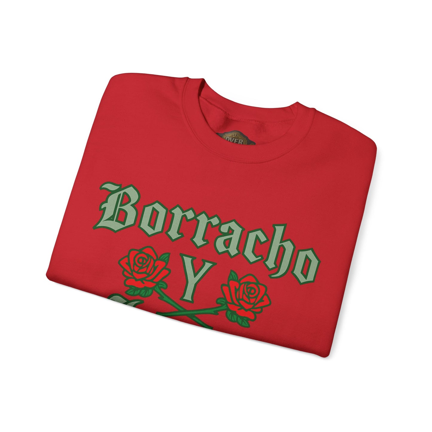 Retro 3 EL VUELO Summit White and Pine Green SweatShirt - BORRACHO Y LOCO