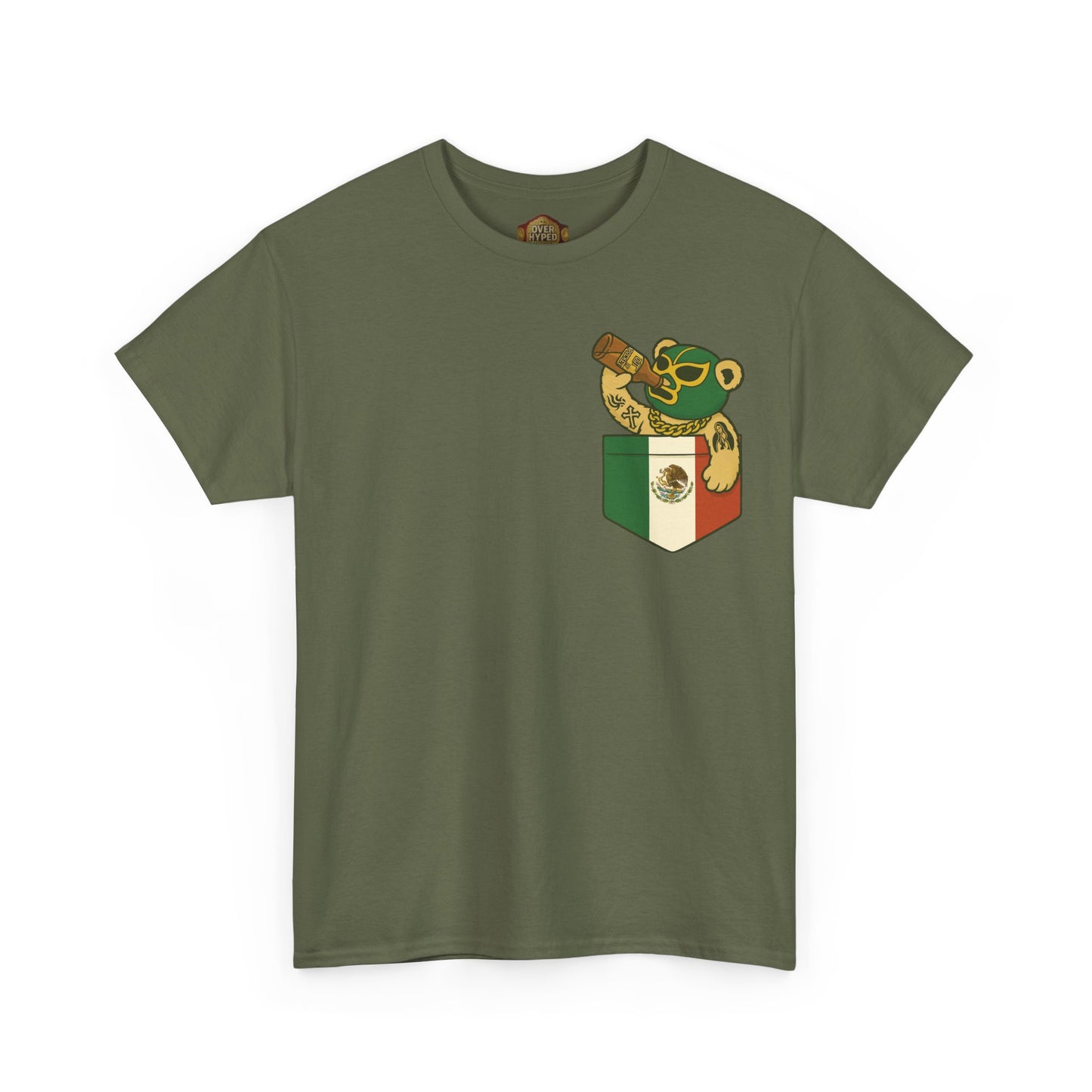 Retro 3 EL VUELO Summit White and Pine Green Shirt - OUT OF POCKET LUCHA