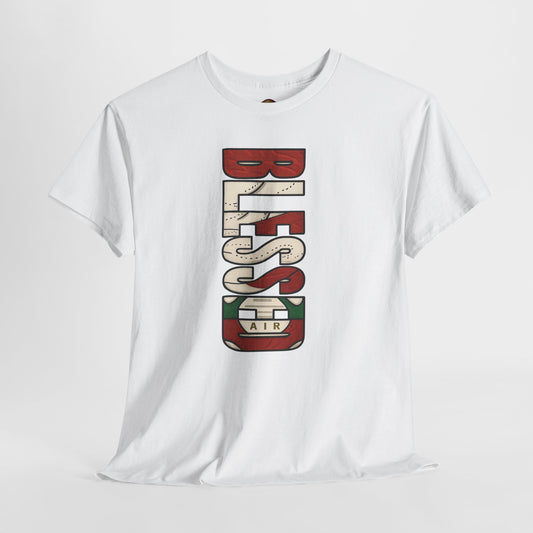 Retro 3 EL VUELO Summit White and Pine Green Shirt - BLESSED