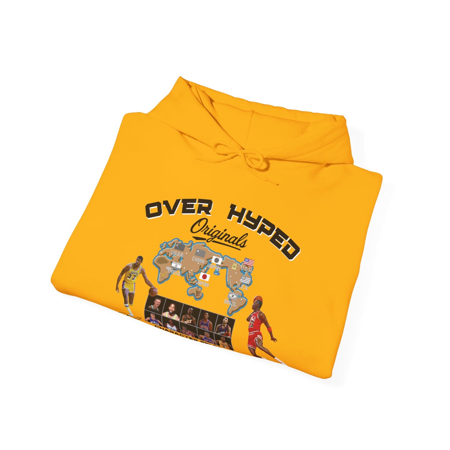Retro 5 "TOKYO" Varsity Maize and Wolf Grey Shirt- ALI KO Hoodie -  CHARACTER SELECT