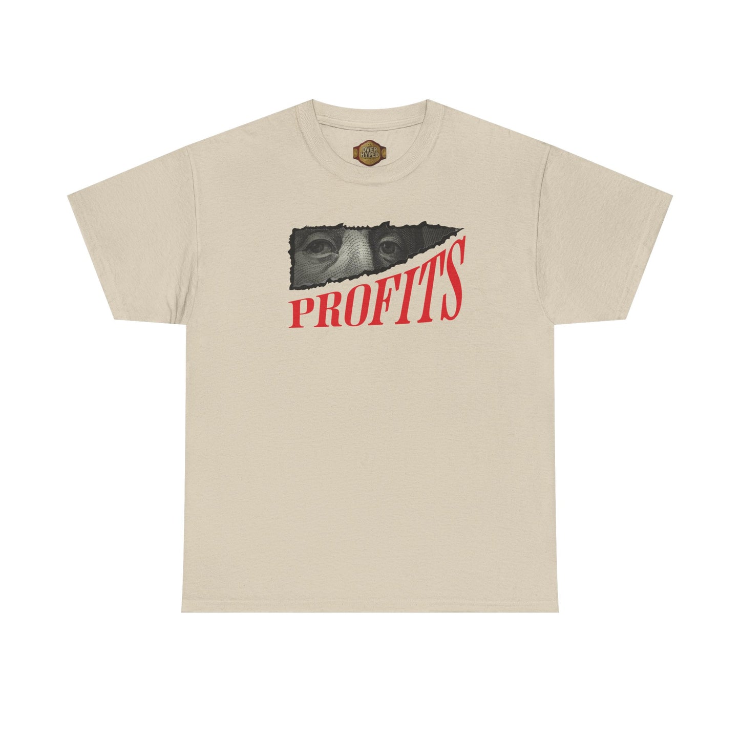 Retro 5 Fire Red "BLACK TONGUE" Shirt- -PROFITS
