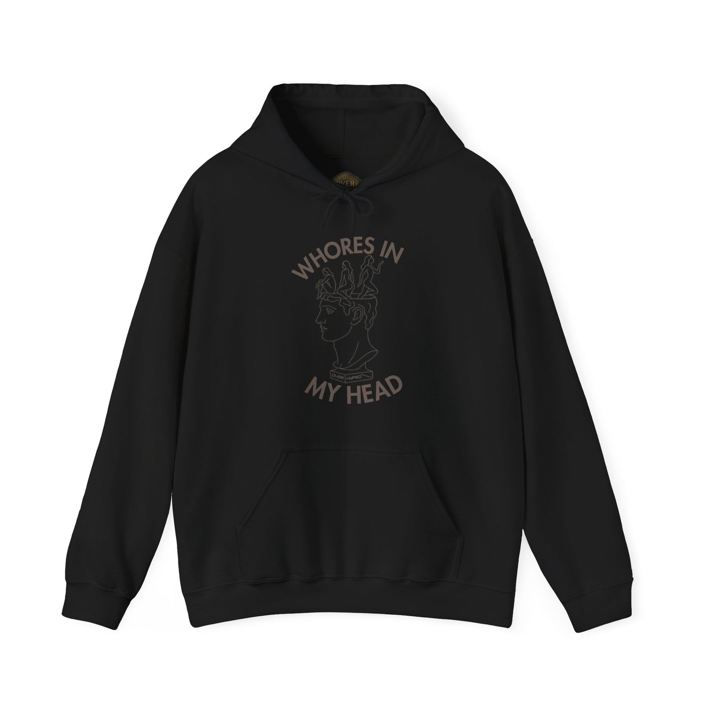 Retro 4 Cave Stone and Black Hoodie- IN MY HEAD
