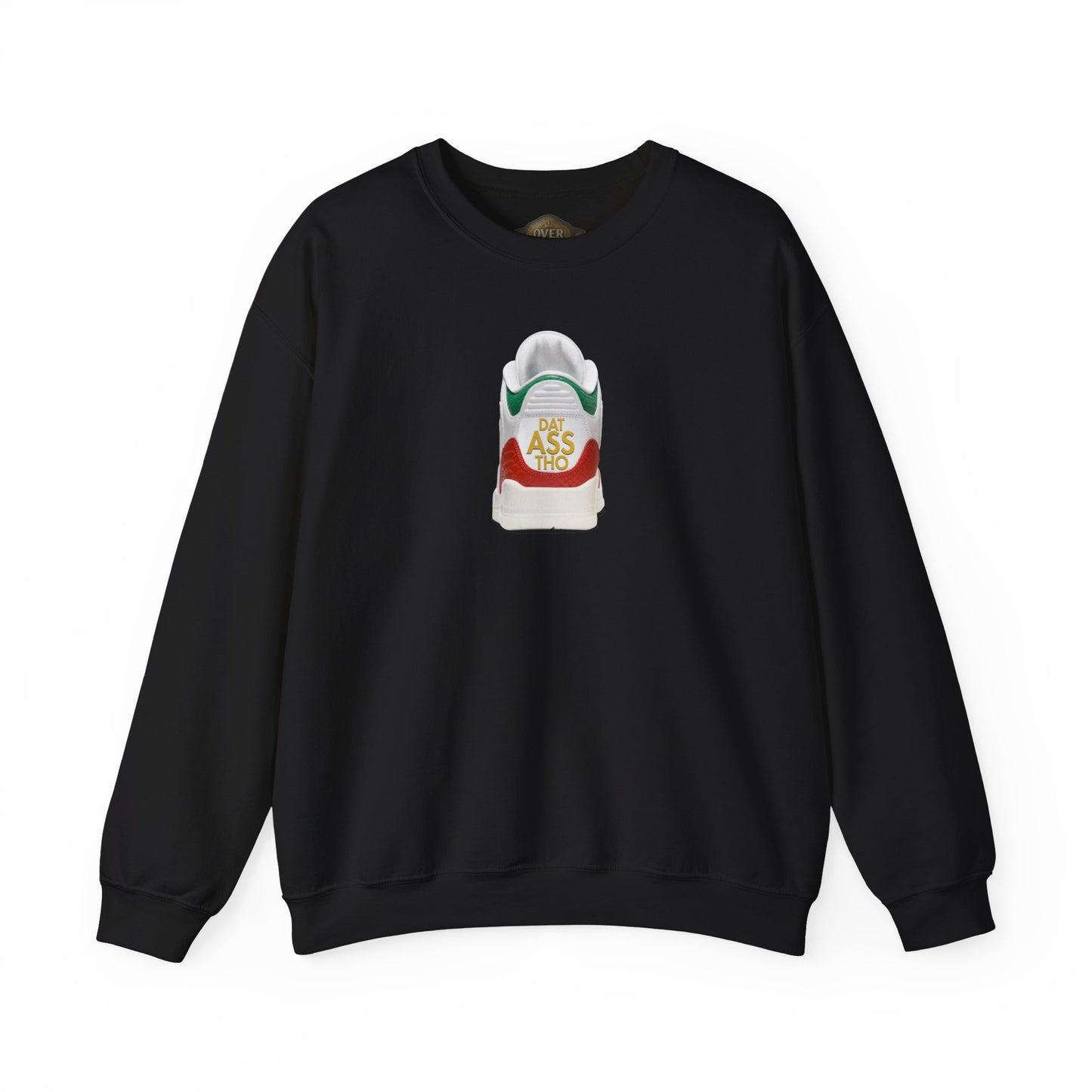 Retro 3 EL VUELO Summit White and Pine Green SweatShirt - DAT ASSSS THOO