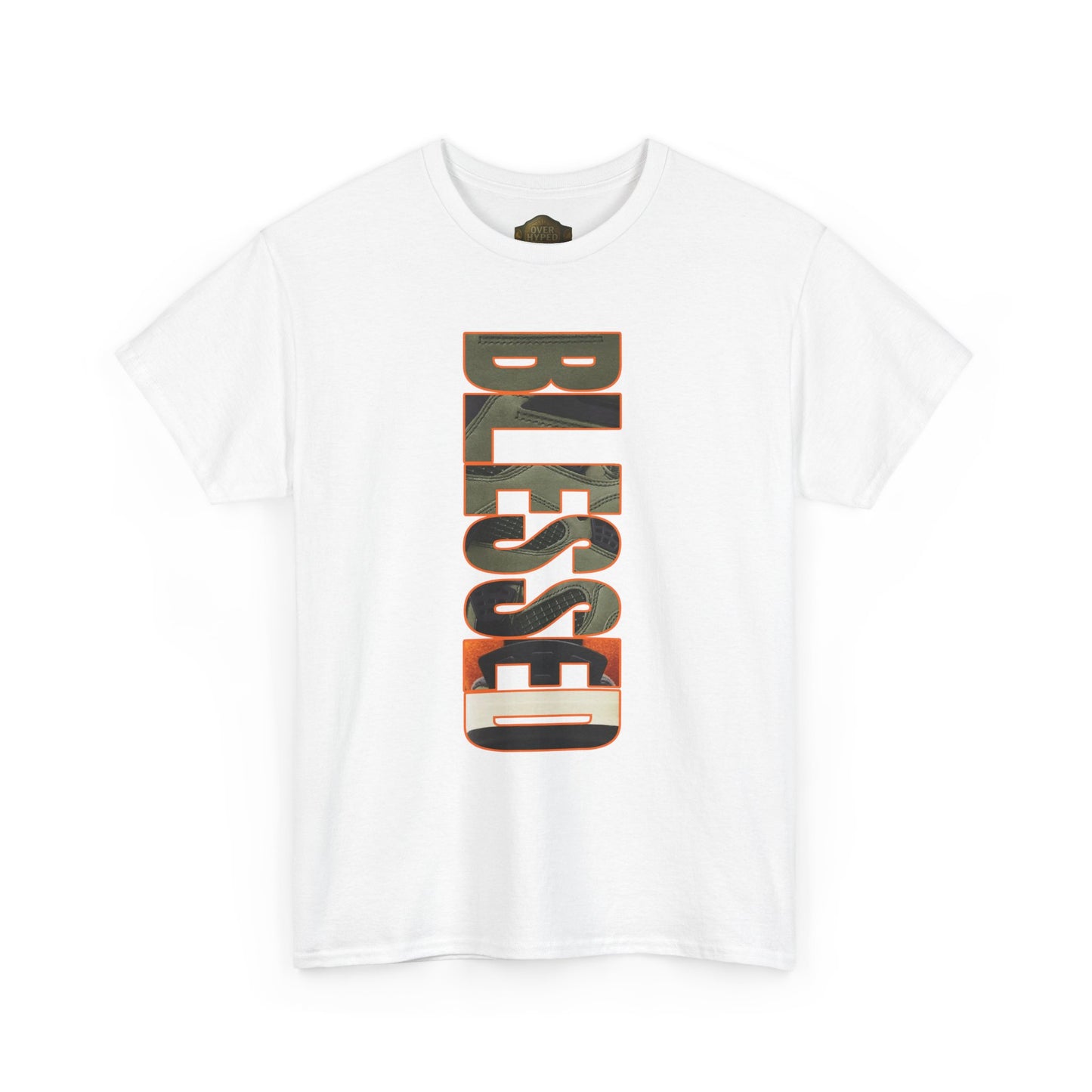 Retro 4 Deep Green and Clementine - BLESSED
