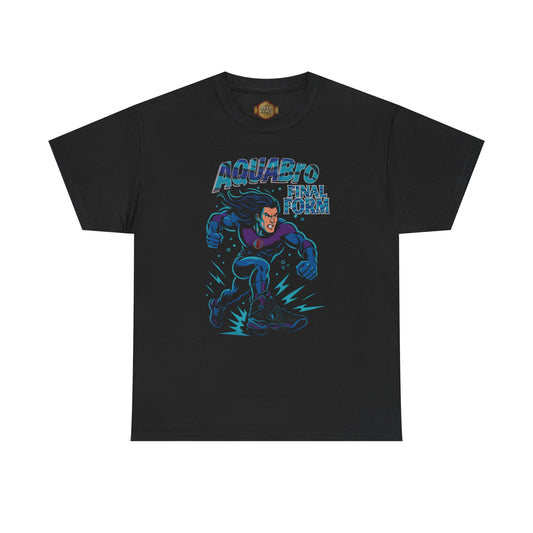 Retro 8 Aqua Shirt --AQUABRO COMIC VERSION 3