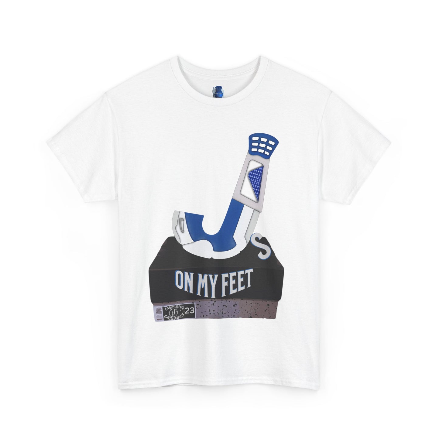 Retro 4 Industrial Blue J's On My Feet Shirt