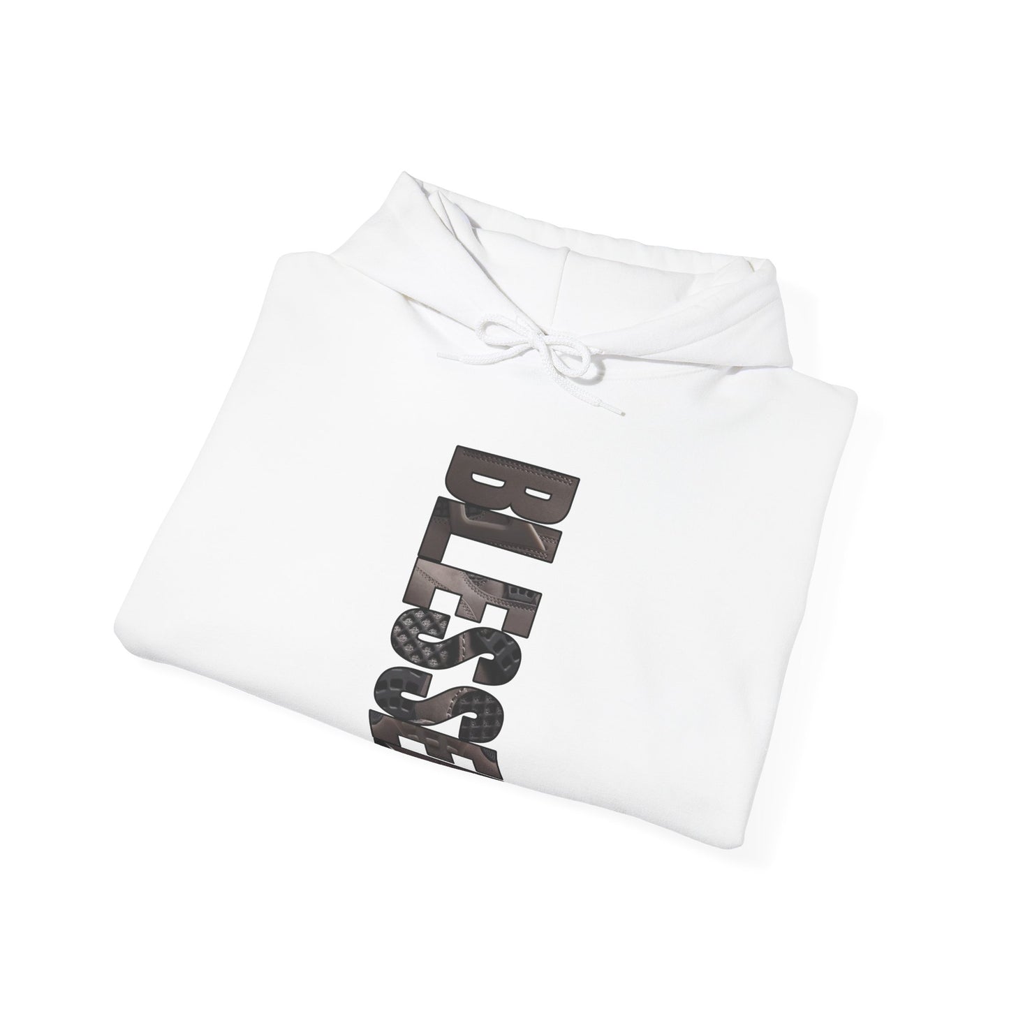 Retro 4 Cave Stone and Black Hoodie- BLESSED