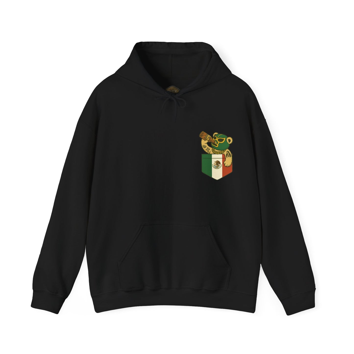 Retro 3 EL VUELO Summit White and Pine Green Hoodie - LUCHA OUT OF POCKET