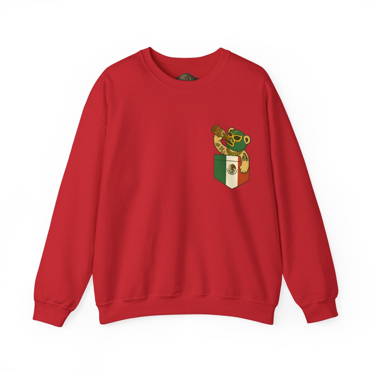 Retro 3 EL VUELO Summit White and Pine Green SweatShirt - OUT OF POCKET LUCHA