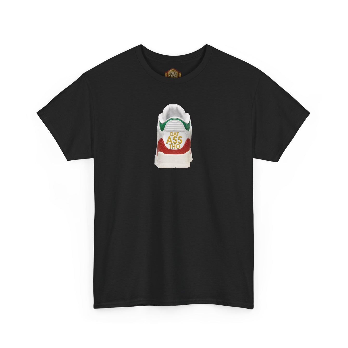 Retro 3 EL VUELO Summit White and Pine Green Shirt -Dat Assss Tho
