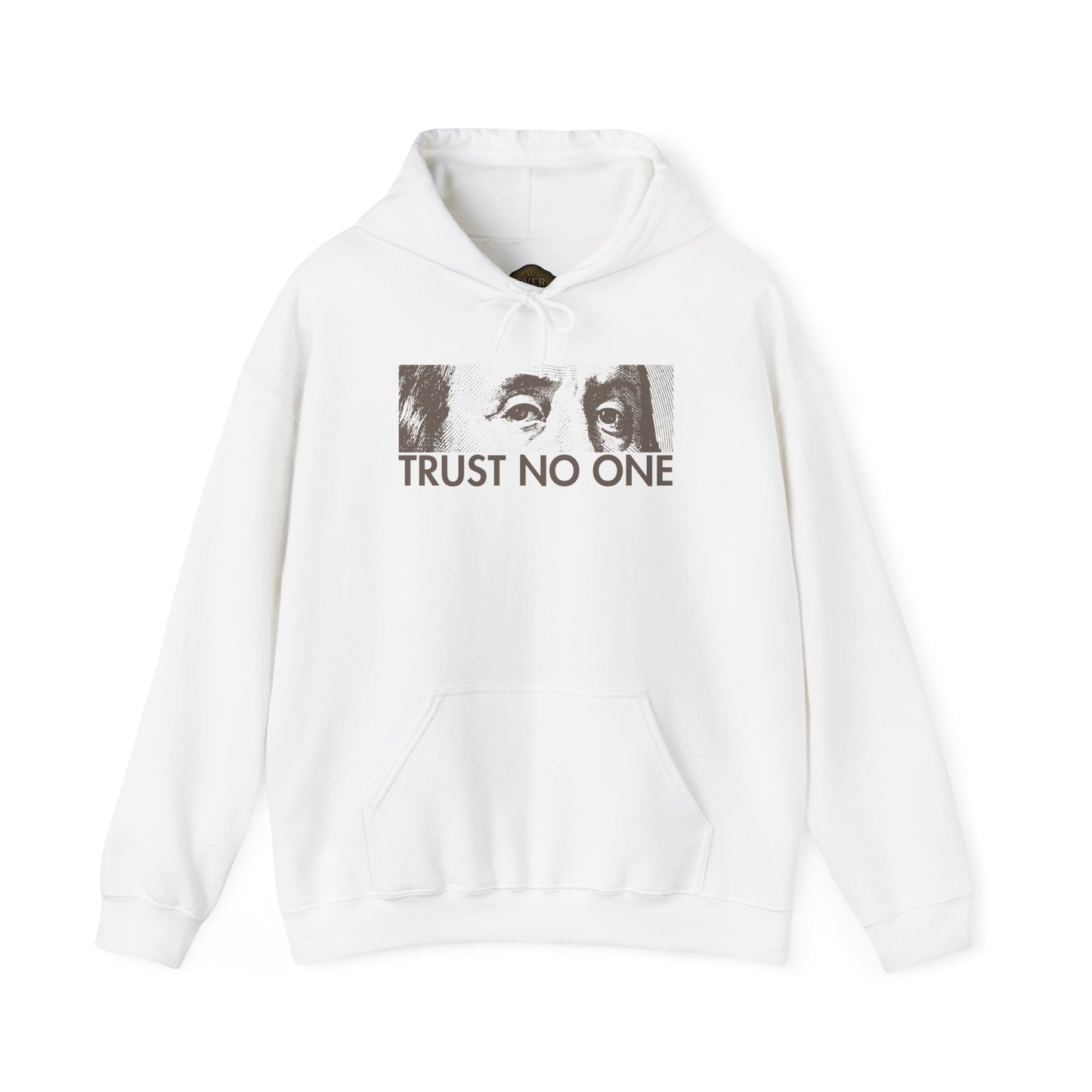 Retro 4 Cave Stone and Black Hoodie- Trust No one