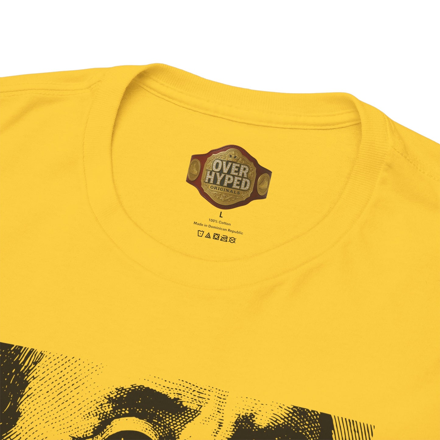 Retro 5 "TOKYO" Varsity Maize and Wolf Grey Shirt- Trust No One