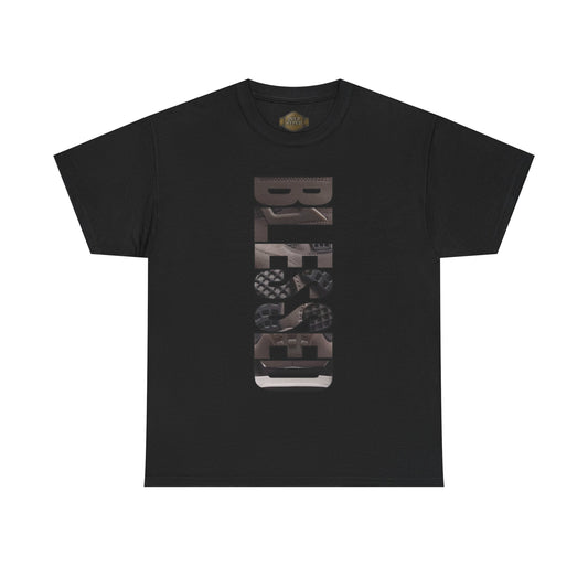 Retro 4 Cave Stone and Black Shirt- Blessed