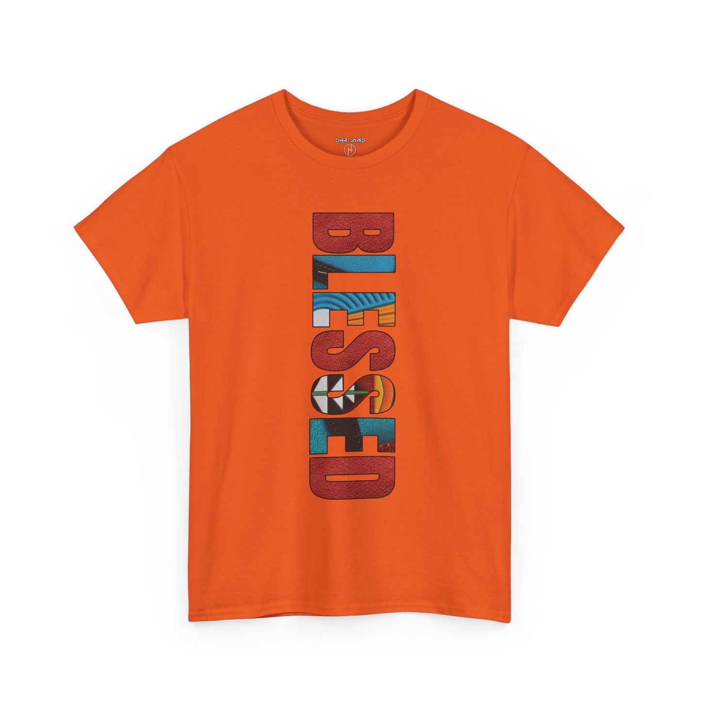 Dunk SB Turquoise Blue and Firewood Orange Blessed Shirt