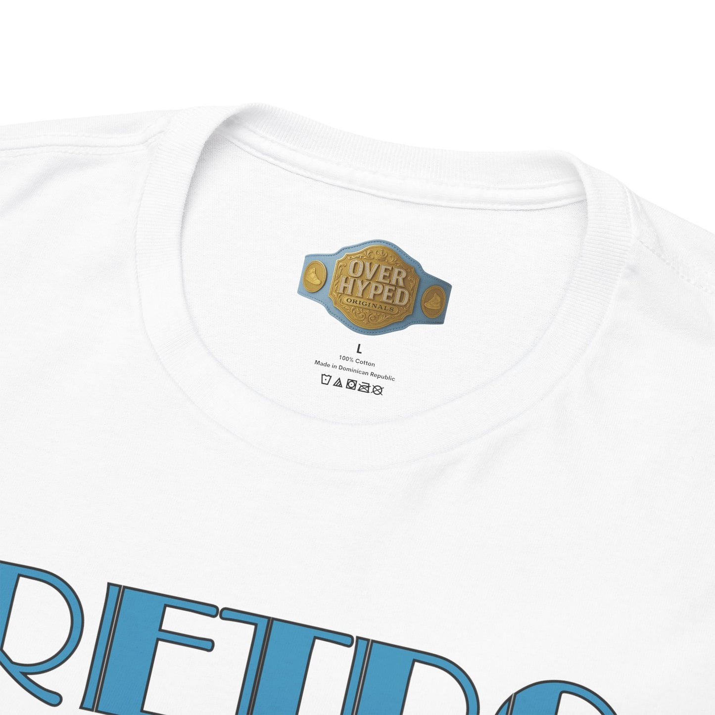 Retro 1 High UNC Reimagined  Retro Vibes Only Cross Shirt