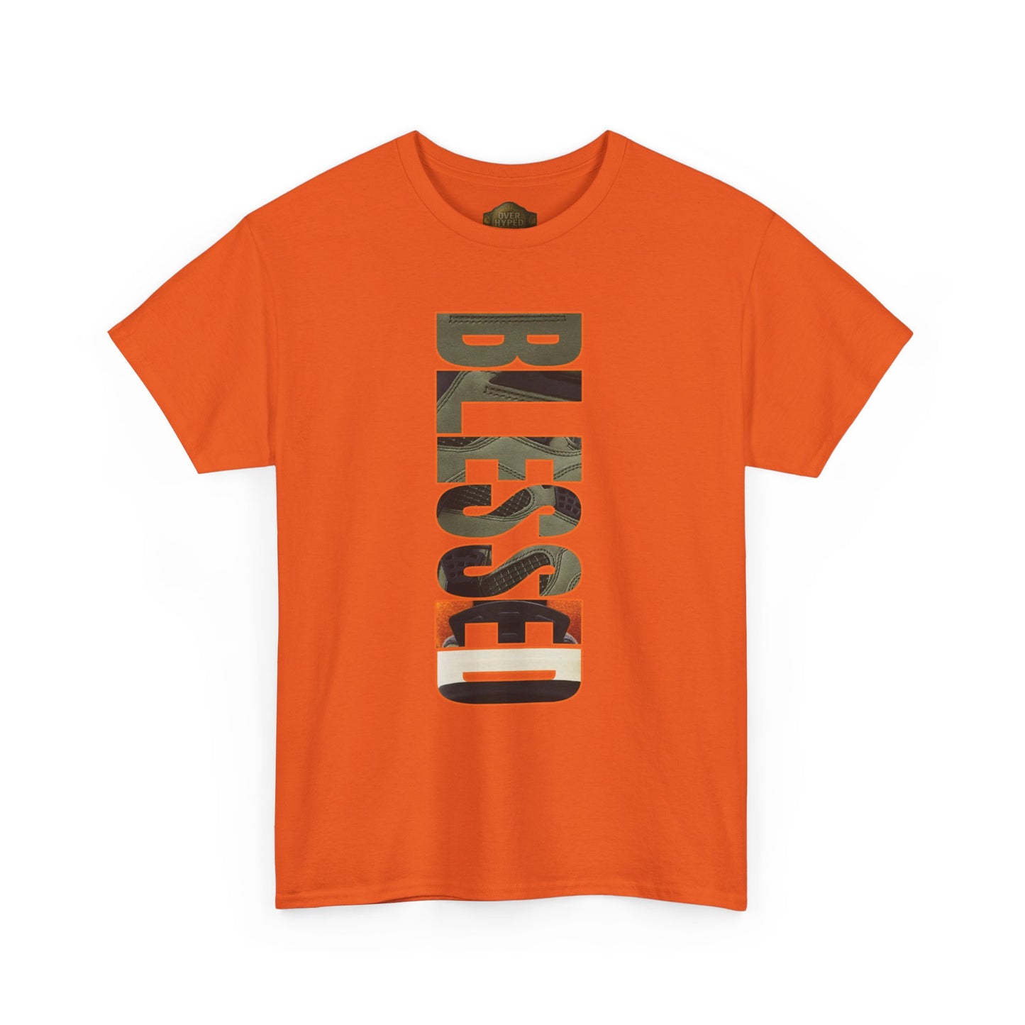 Retro 4 Deep Green and Clementine - BLESSED