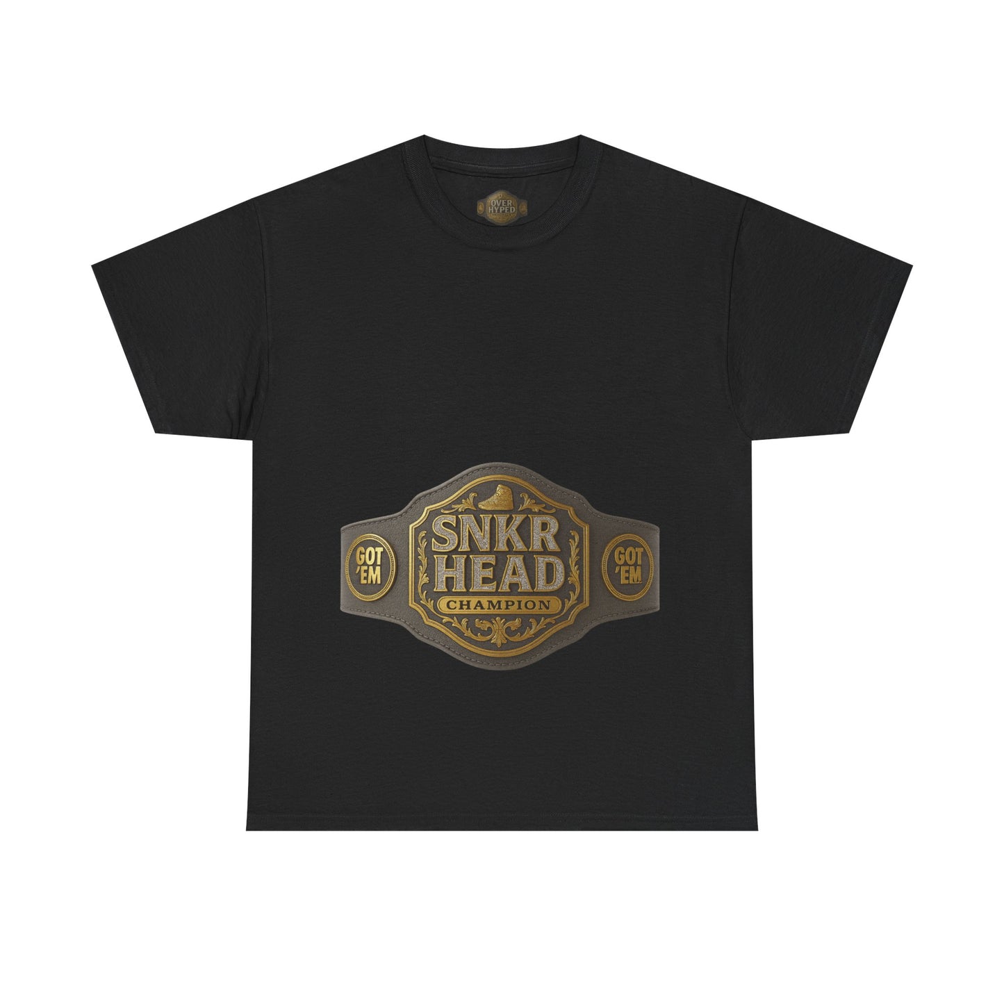 Retro 4 Cave Stone and Black Shirt- SNKR CHAMP
