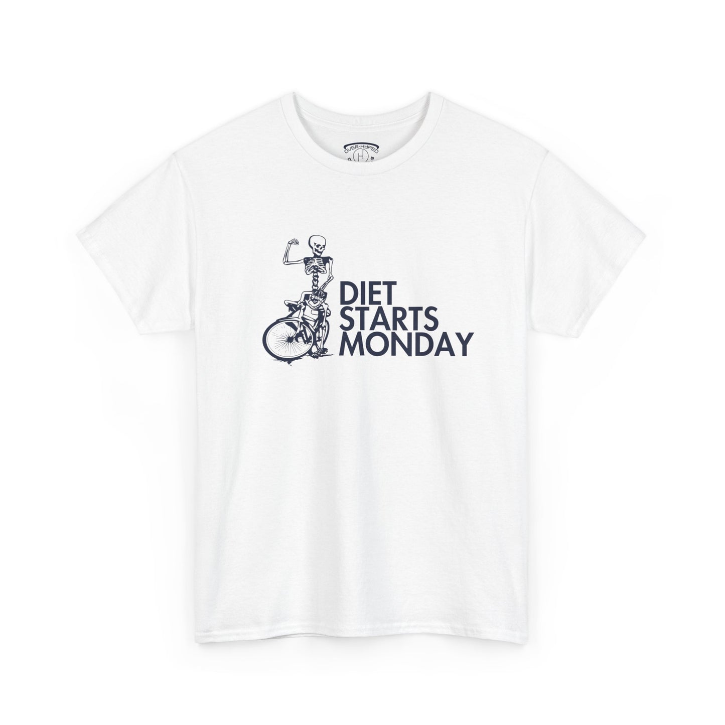 Retro 6 Olympic Diet Starts Monday Tee - by Over-Hyped