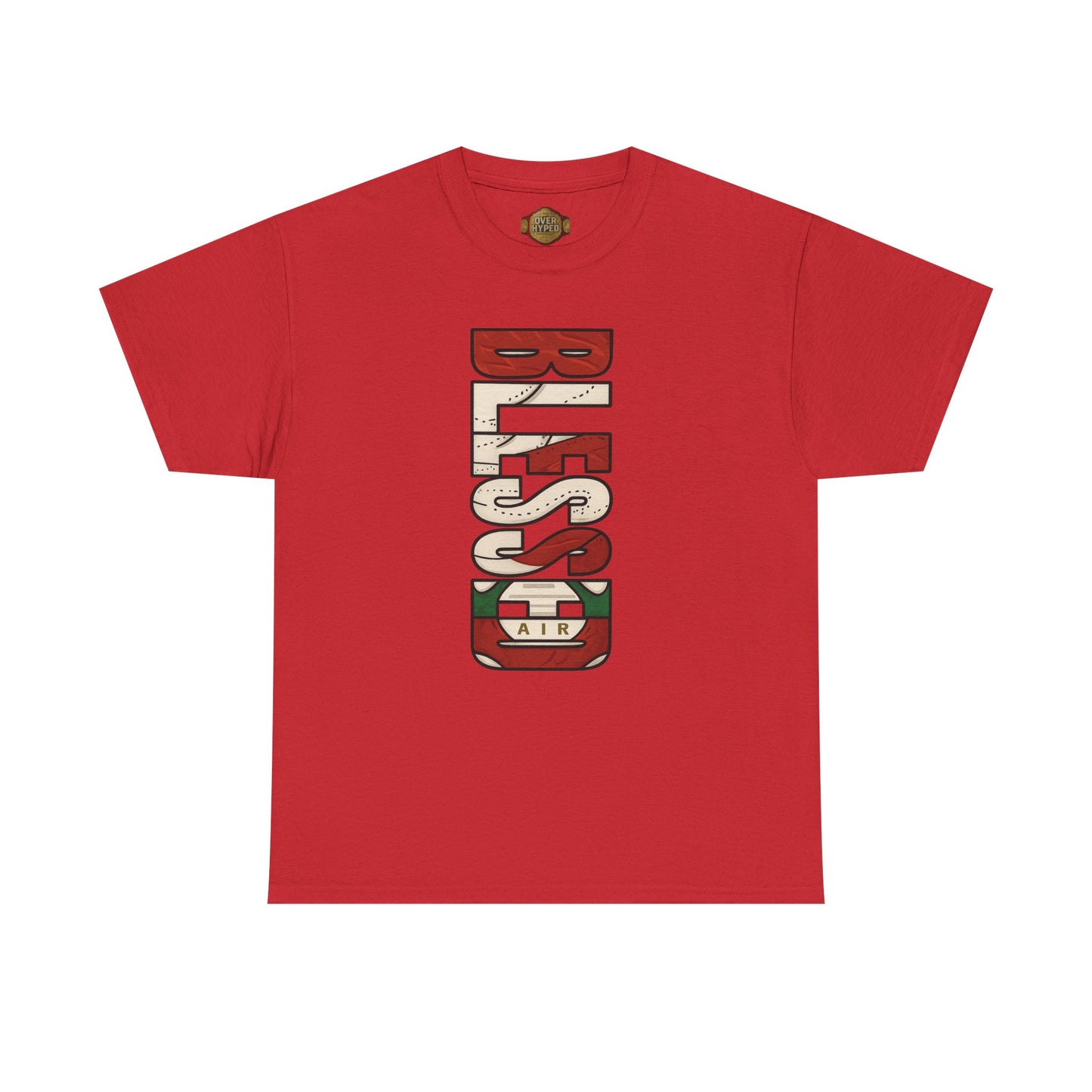 Retro 3 EL VUELO Summit White and Pine Green Shirt - BLESSED