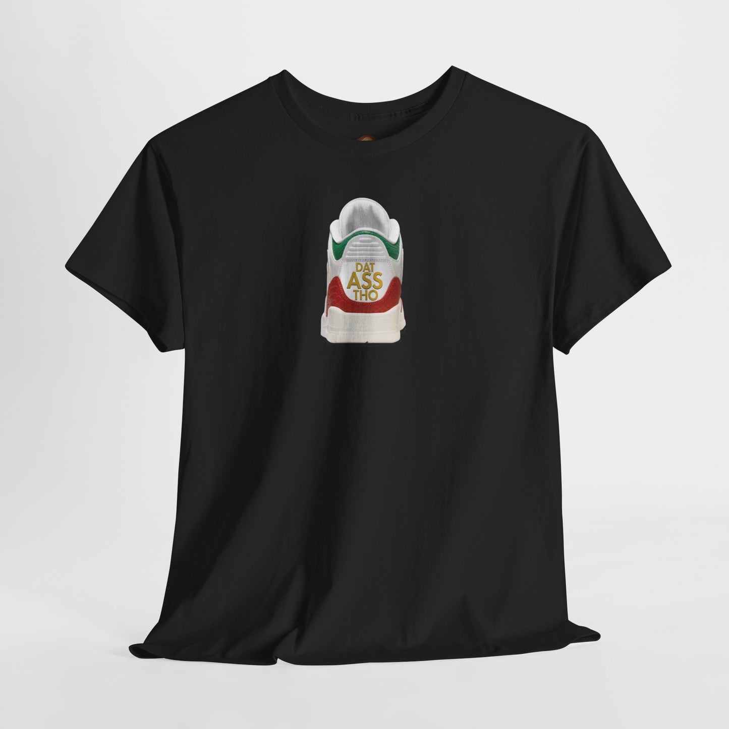 Retro 3 EL VUELO Summit White and Pine Green Shirt -Dat Assss Tho