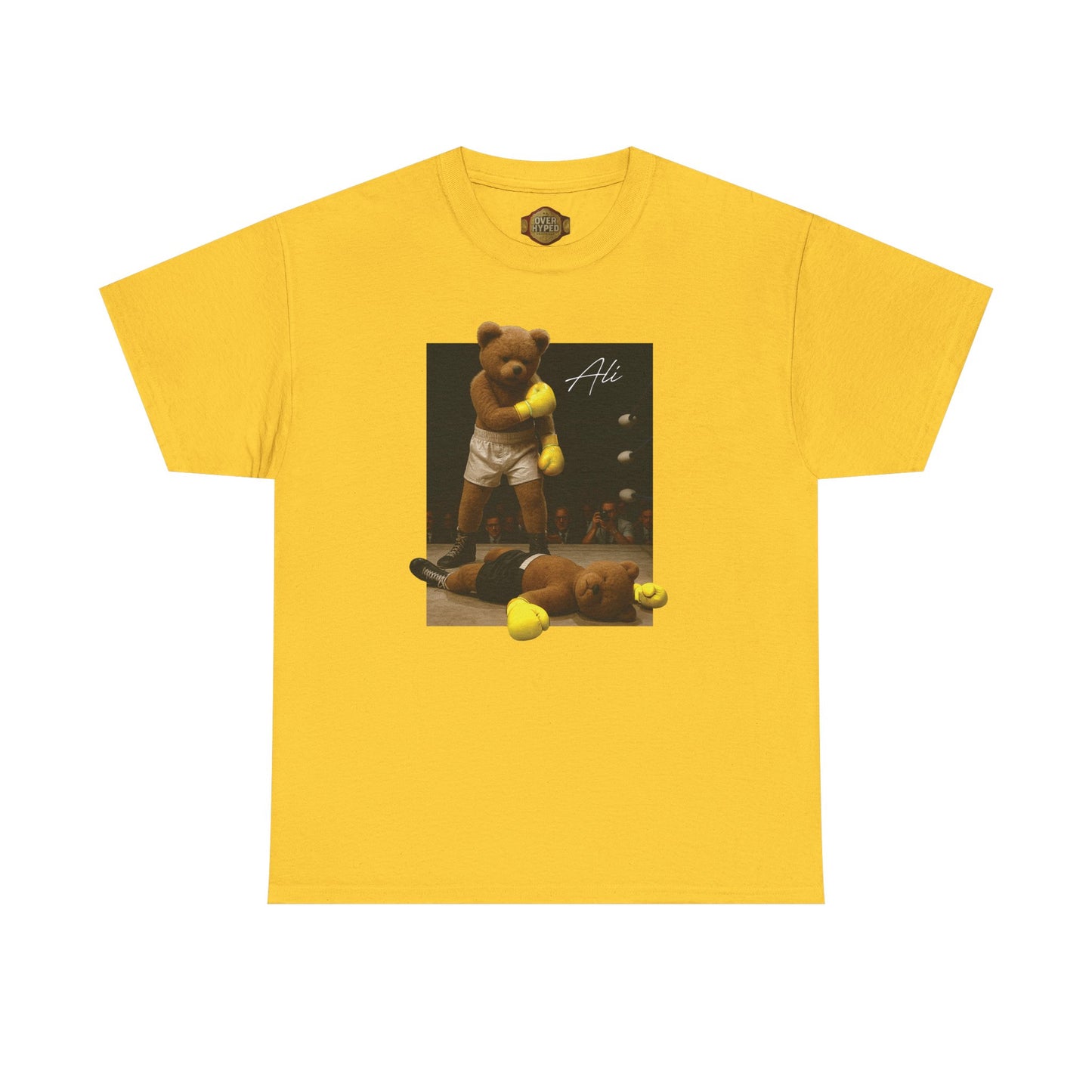 Retro 5 "TOKYO" Varsity Maize and Wolf Grey Shirt- ALI KO