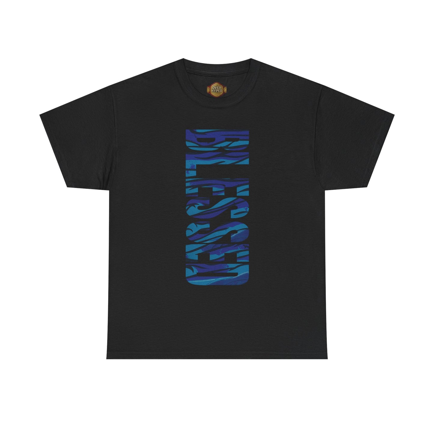 Retro 8 Aqua Shirt - BLESSED