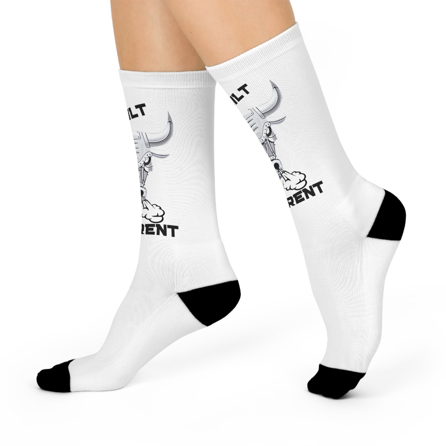 Built Different Socks by Over Hyped
