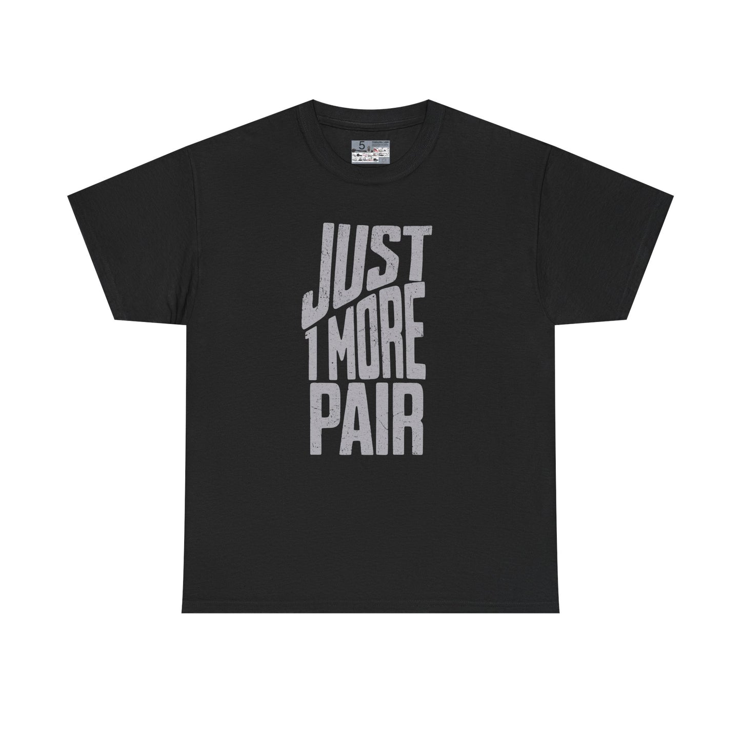 Retro 5 Black Metallic Just 1 More Pair Shirt