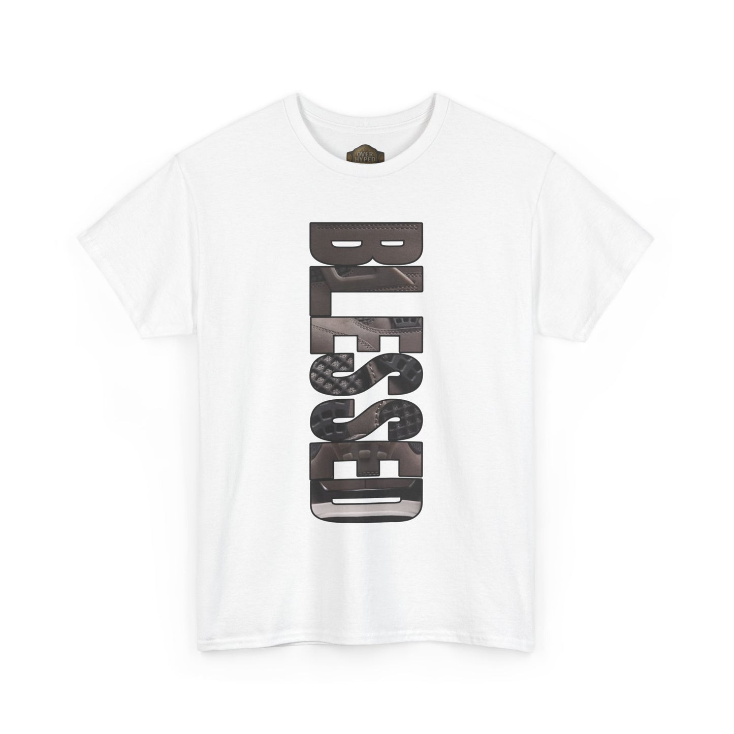 Retro 4 Cave Stone and Black Shirt- Blessed
