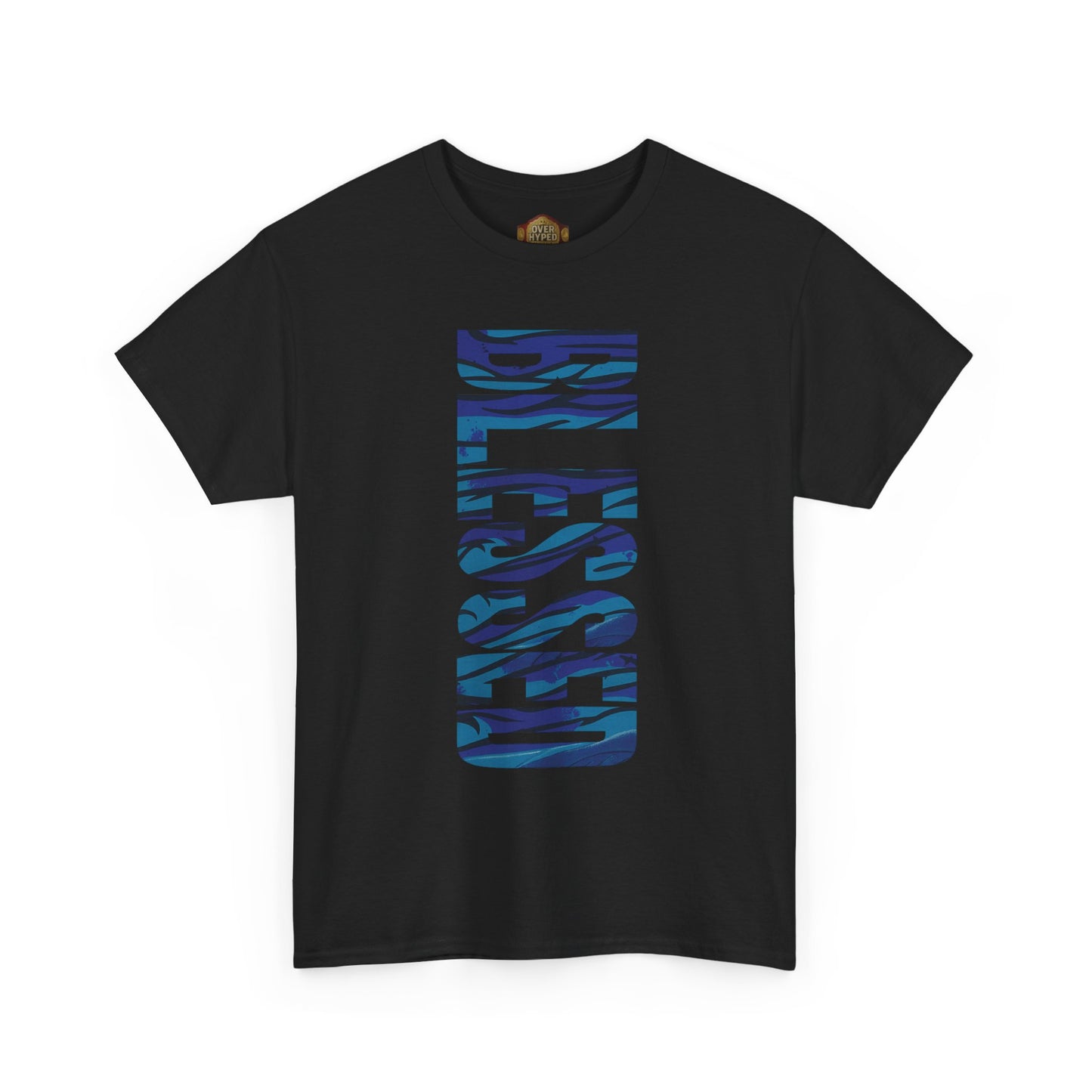 Retro 8 Aqua Shirt - BLESSED