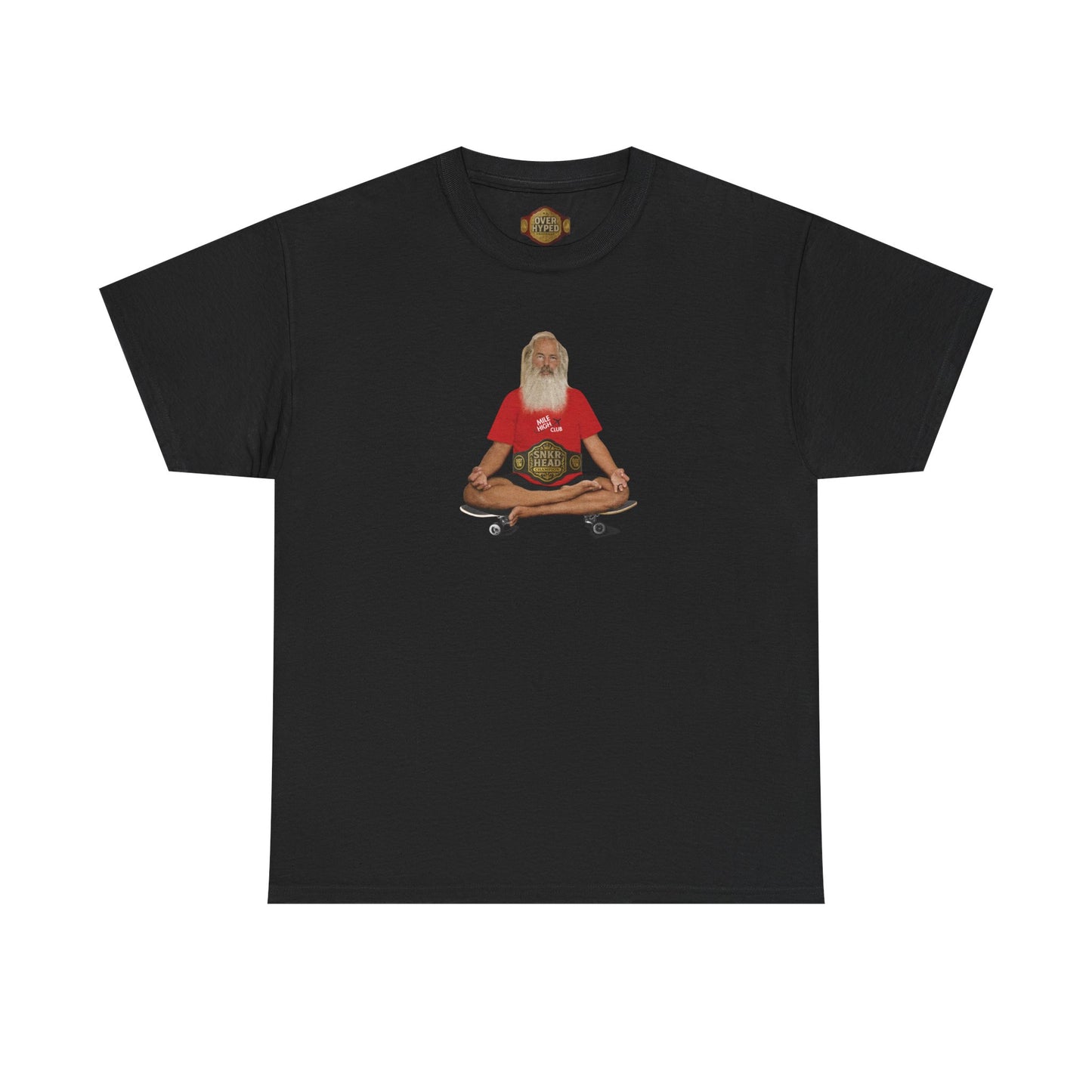 Retro 5 Fire Red "BLACK TONGUE" Shirt- - MEDITATE