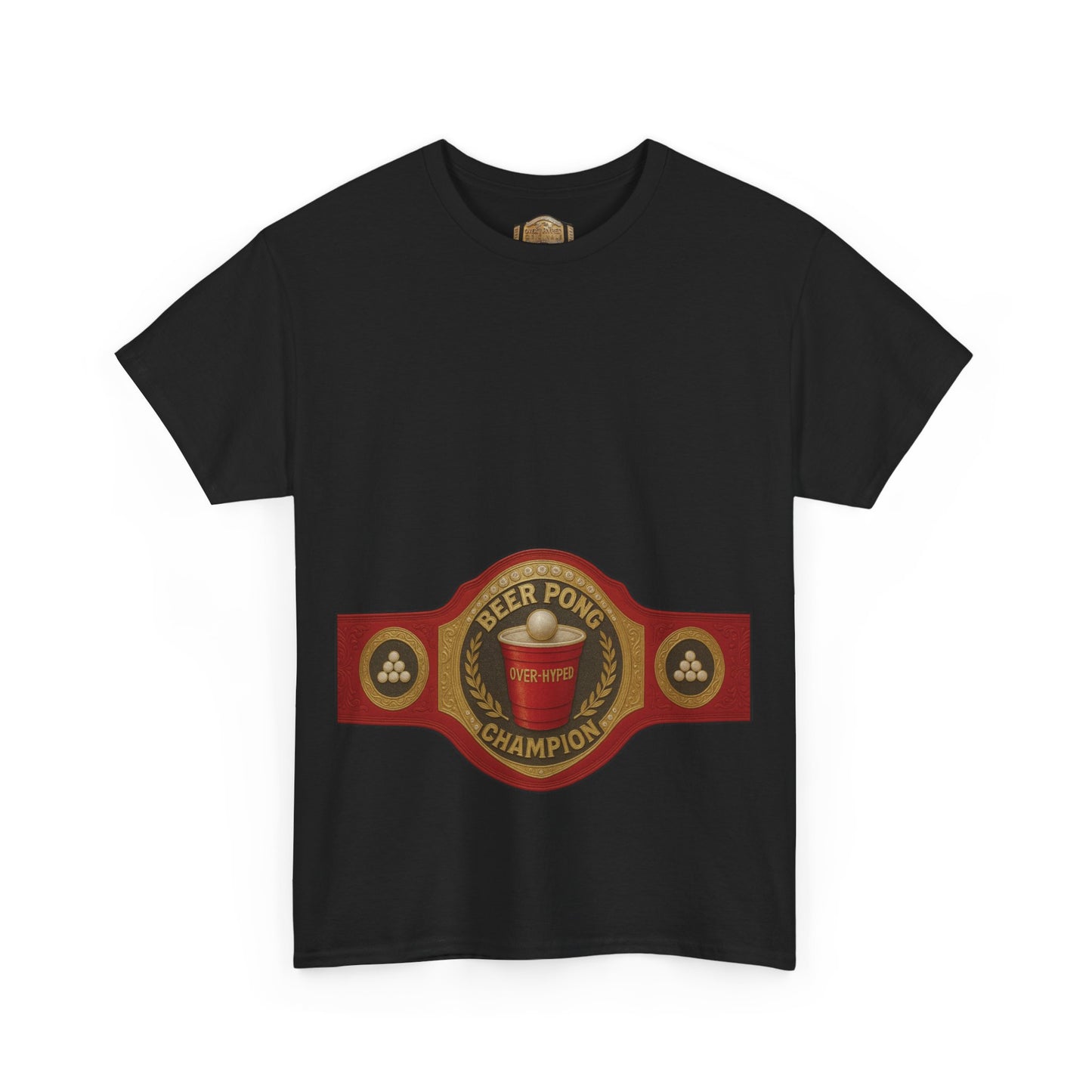 Over-Hyped Beer Pong Champion Shirt – Streetwear Gym Tee for Sneakerheads & Party Kings