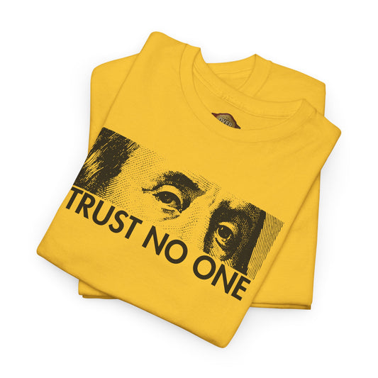 Retro 5 "TOKYO" Varsity Maize and Wolf Grey Shirt- Trust No One