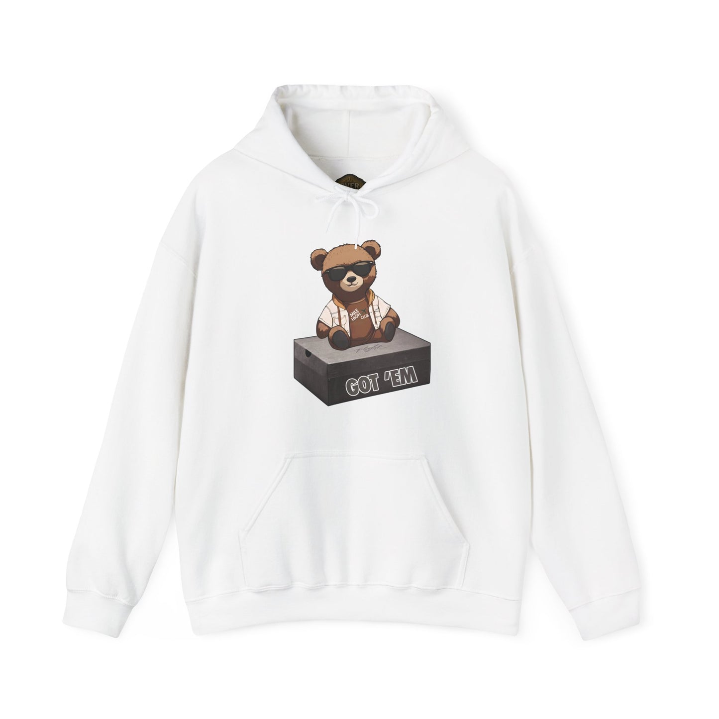 Retro 4 Cave Stone and Black Hoodie- GOT EM BOXED