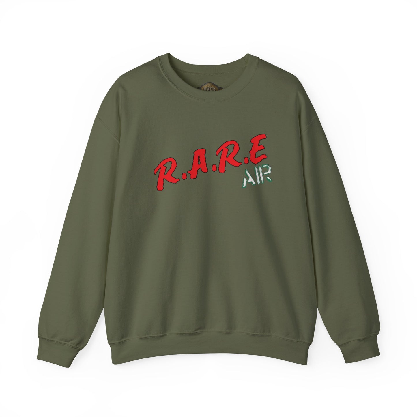 Retro 3 EL VUELO Summit White and Pine Green SweatShirt - RARE AIR