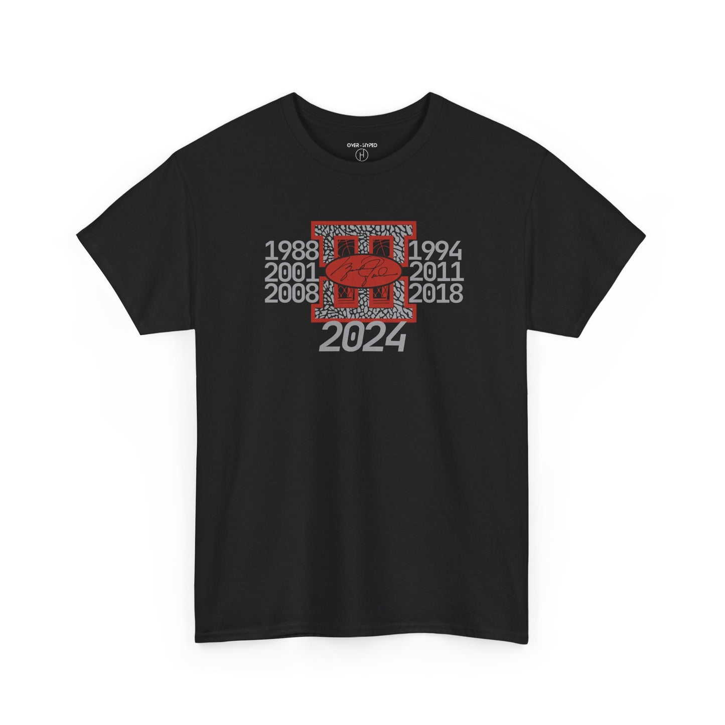 Retro 3 Black cement/ White Cement 88 To 24 Shirt