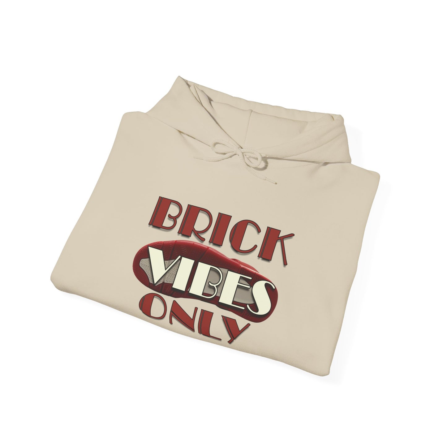 Retro 4 Brick by Brick- Brick Vibes Only Hoodie