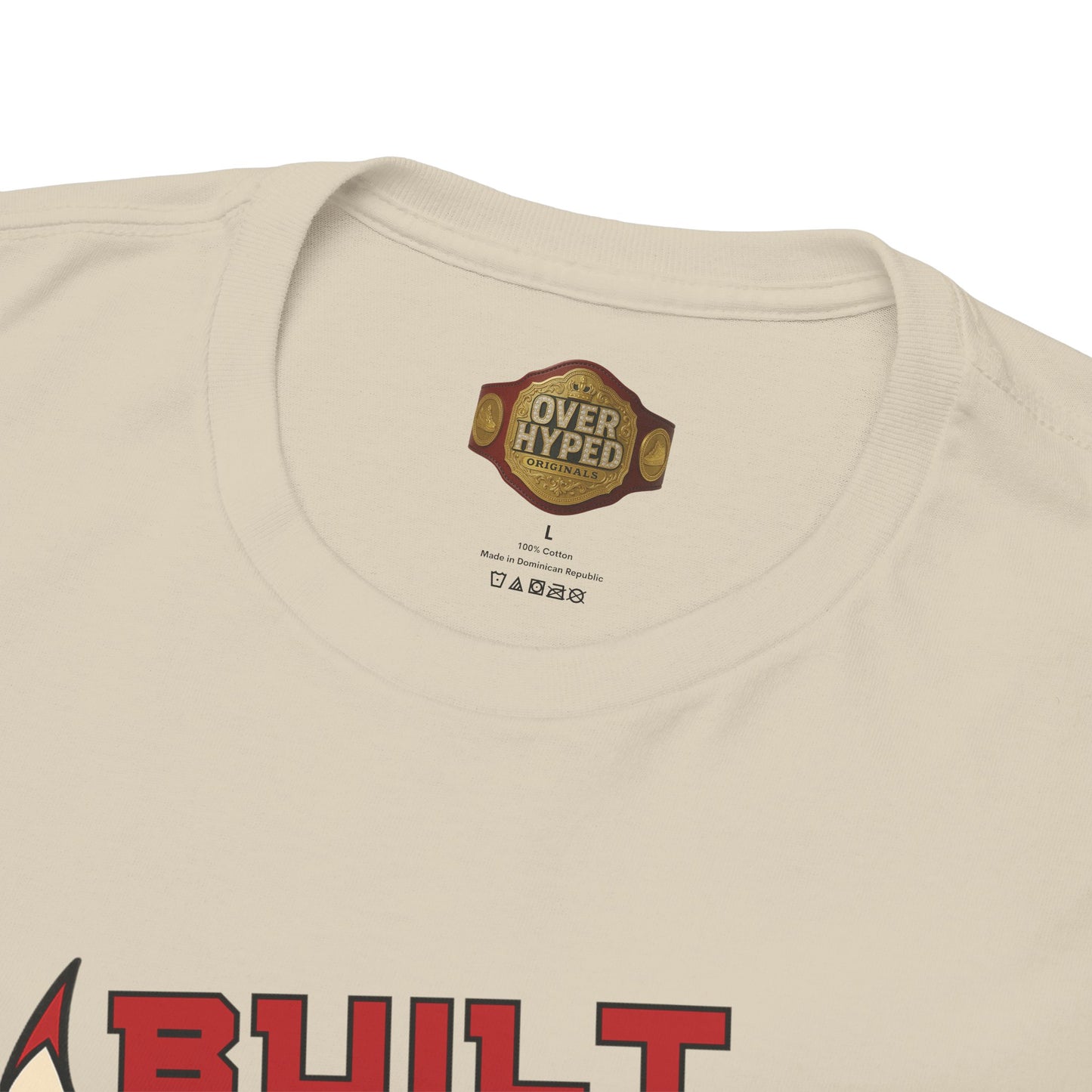 Retro 4 White Cement Built Different Shirt