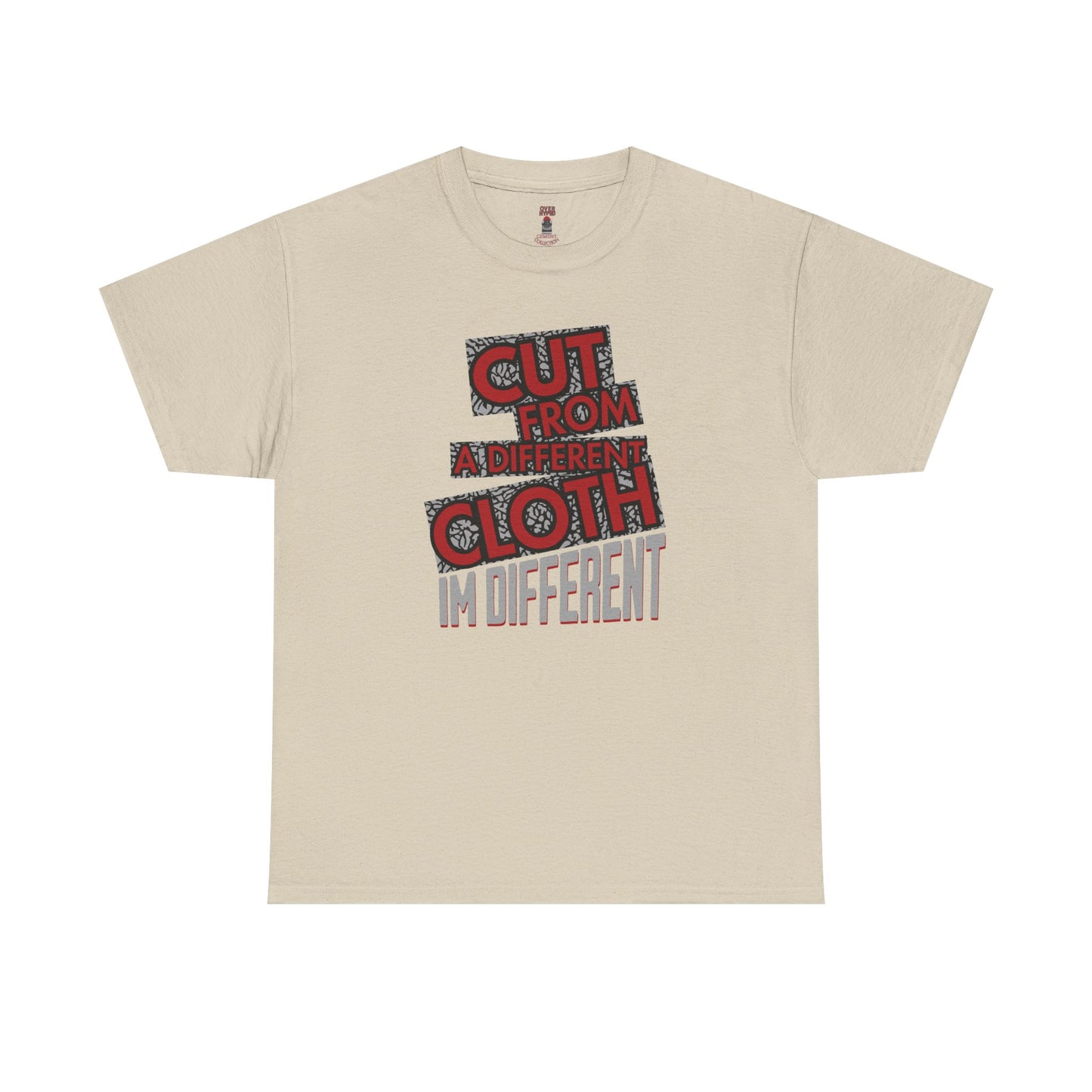 Retro 3 Black Cement / White Cement Different Shirt