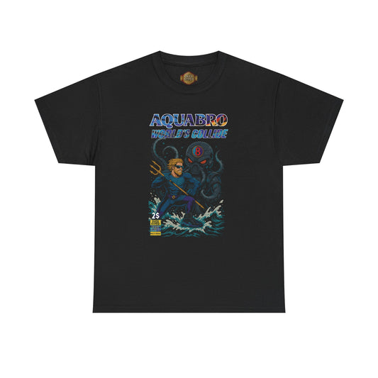 Retro 8 Aqua Shirt - AQUABRO COMIC VERSION 1 SHIRT