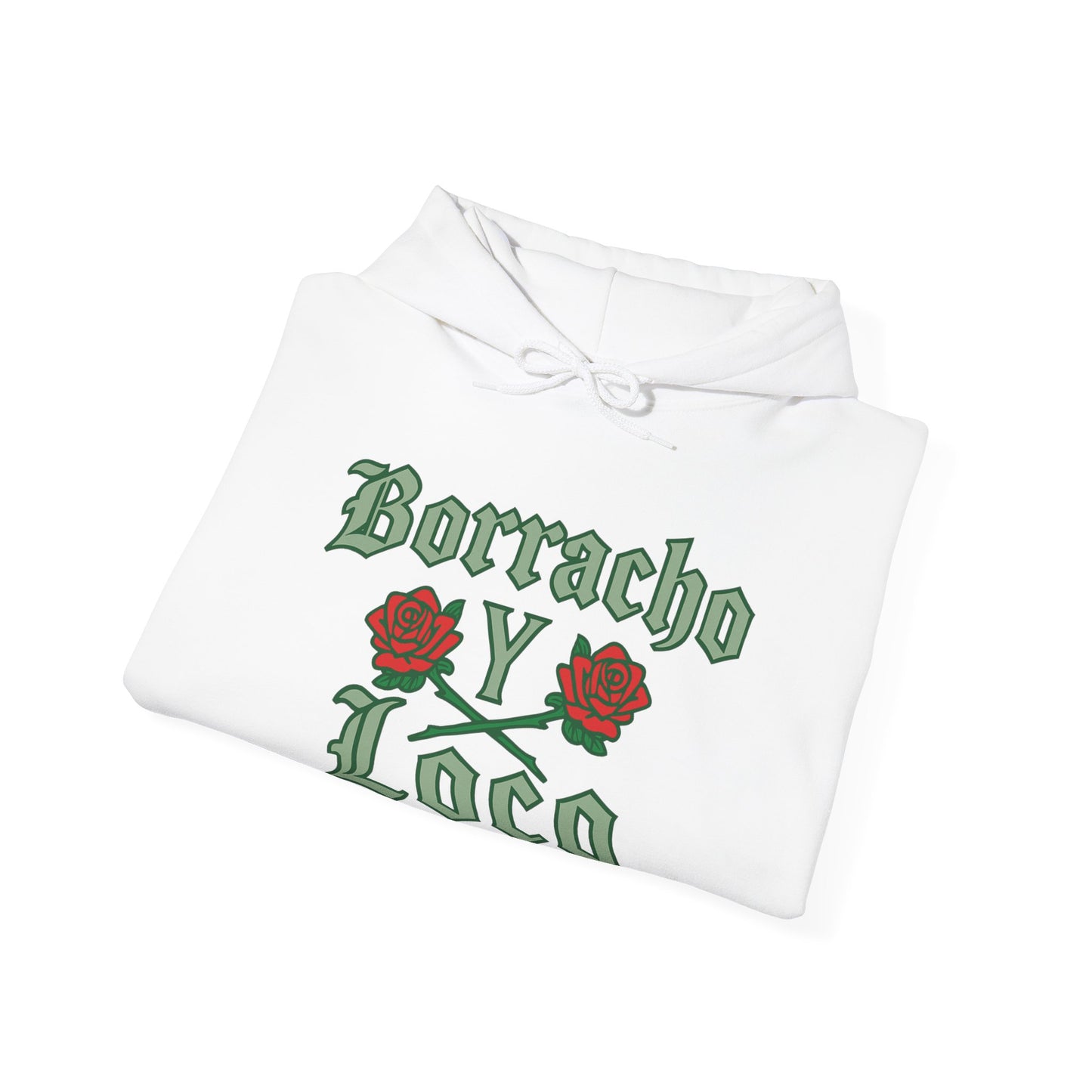 Retro 3 EL VUELO Summit White and Pine Green Hoodie - BORRACHO Y LOCO
