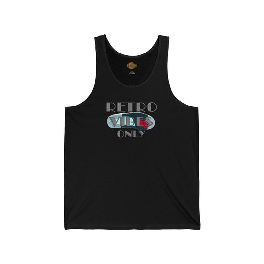 Retro 4 White Cement Retro Vibes Only Tank