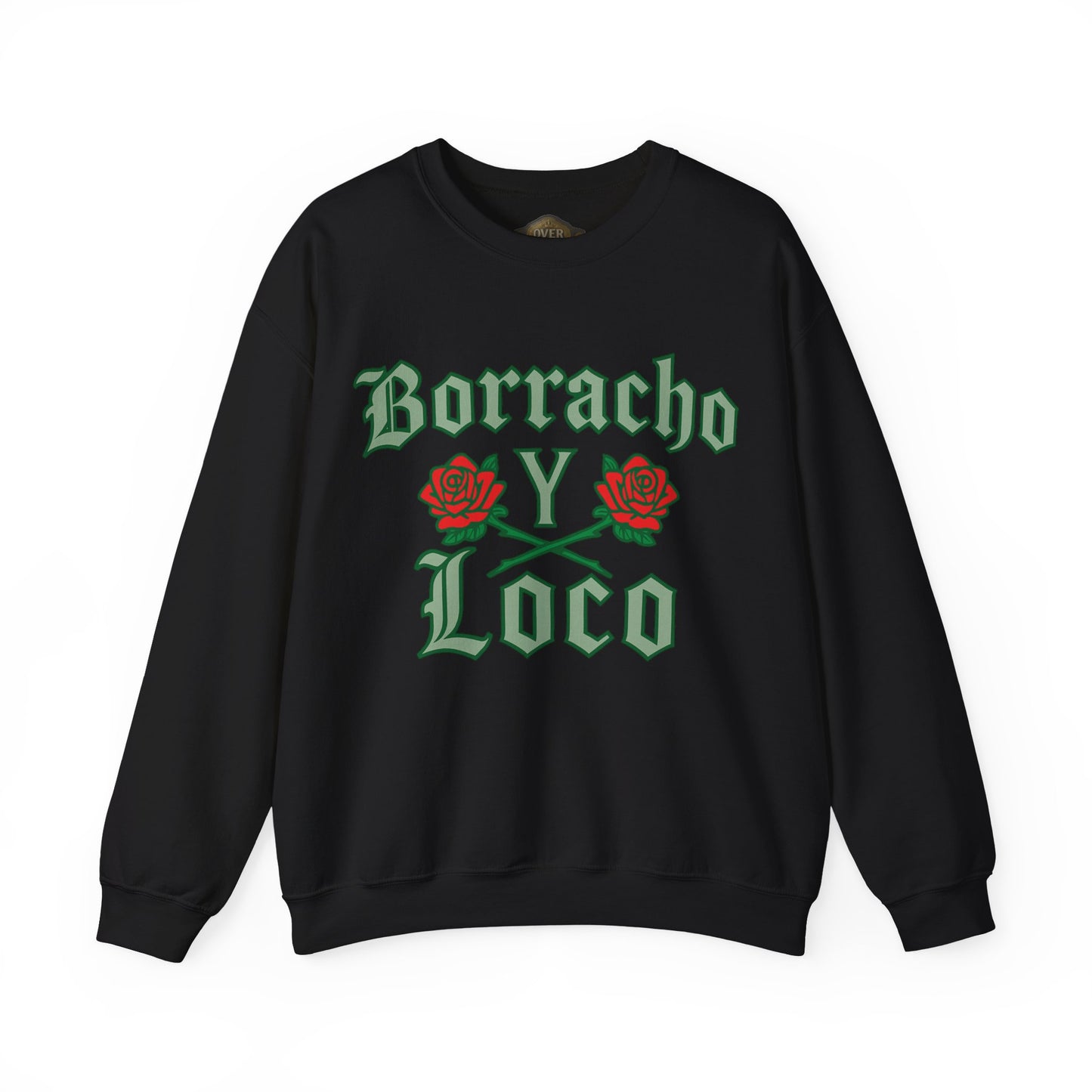 Retro 3 EL VUELO Summit White and Pine Green SweatShirt - BORRACHO Y LOCO