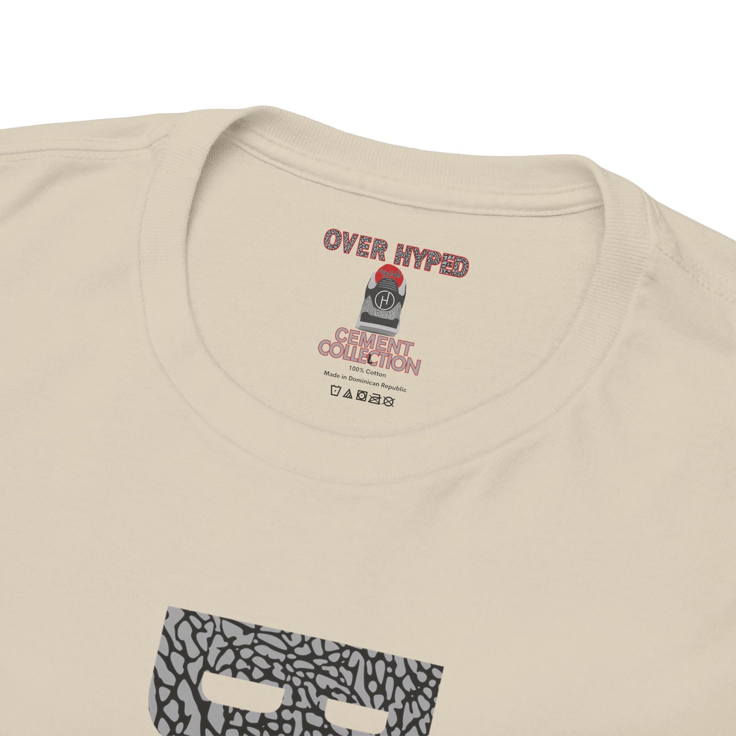 Retro 3 Black Cement / White Cement Blessed Shirt