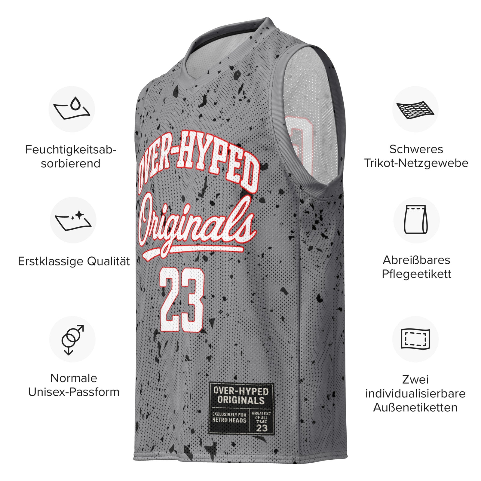Retro 4 White Cement "GOAT" Jersey – Over-Hyped Originals