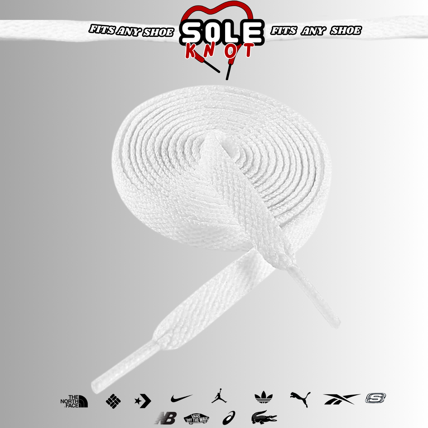 Premium Flat ShoeLaces Replacement for Air Jordan 1,2,3 Air Force Dunk Sole Knot