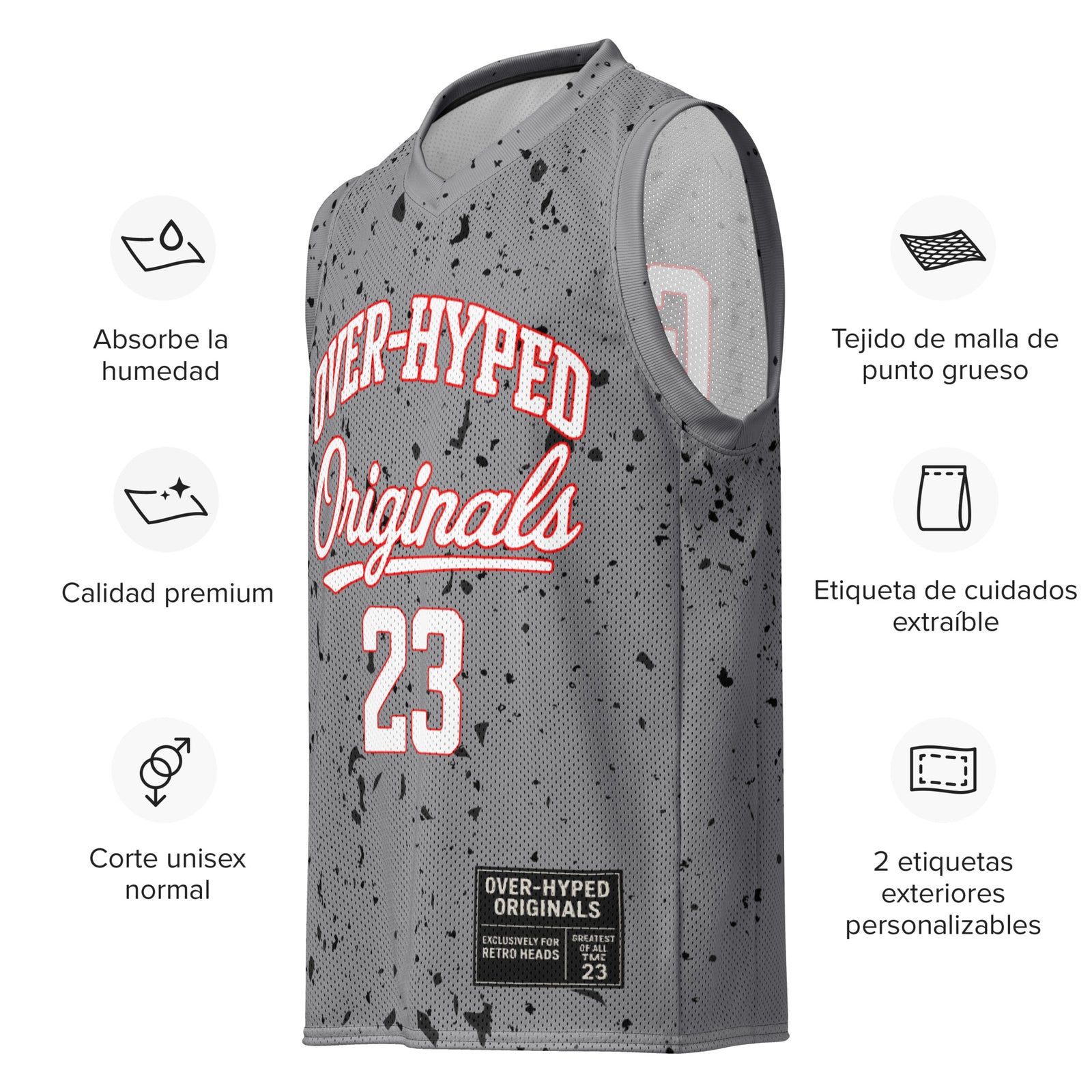Retro 4 White Cement "GOAT" Jersey – Over-Hyped Originals